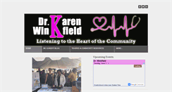 Desktop Screenshot of drkarenwinkfield.com