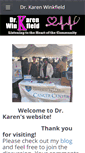 Mobile Screenshot of drkarenwinkfield.com