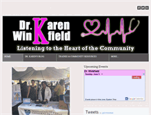 Tablet Screenshot of drkarenwinkfield.com